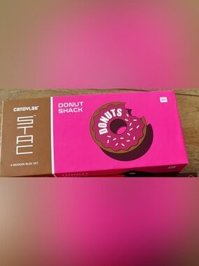 CANDYLAB wooden kids toy Donut Shack
New in box